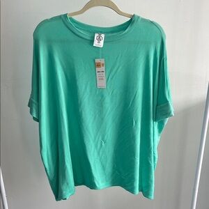 Agnes & Dora Mint Green Short Sleeve Top